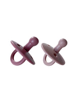 2 pack Pacifiers | Mauvewood + Rose