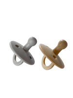 2 pack Pacifiers | Grey + Tan Speckle