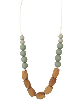 
            
                Load image into Gallery viewer, The Harrison Teething Necklace- Succulent
            
        