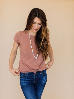 
            
                Load image into Gallery viewer, The Sheppard- Moonstone Teething Necklace
            
        