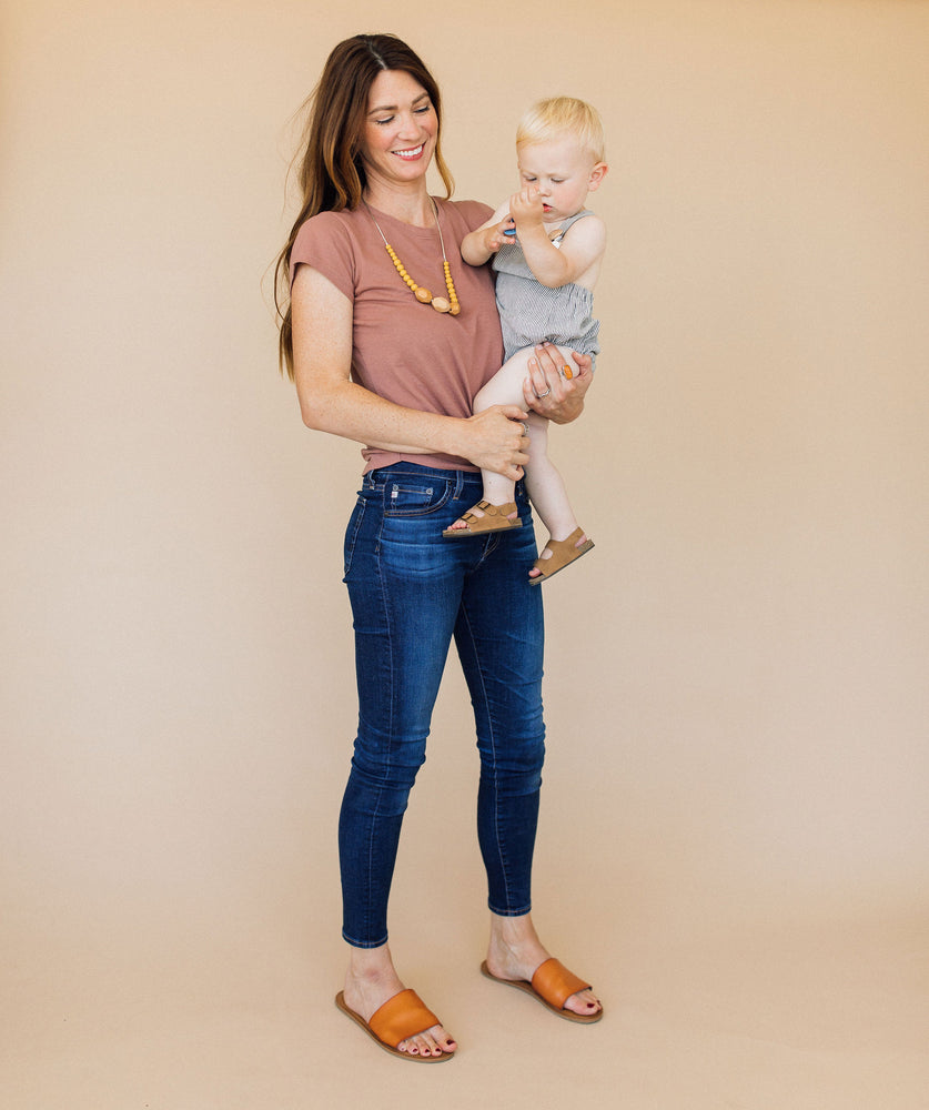 The Austin- Mustard Yellow Teething Necklace