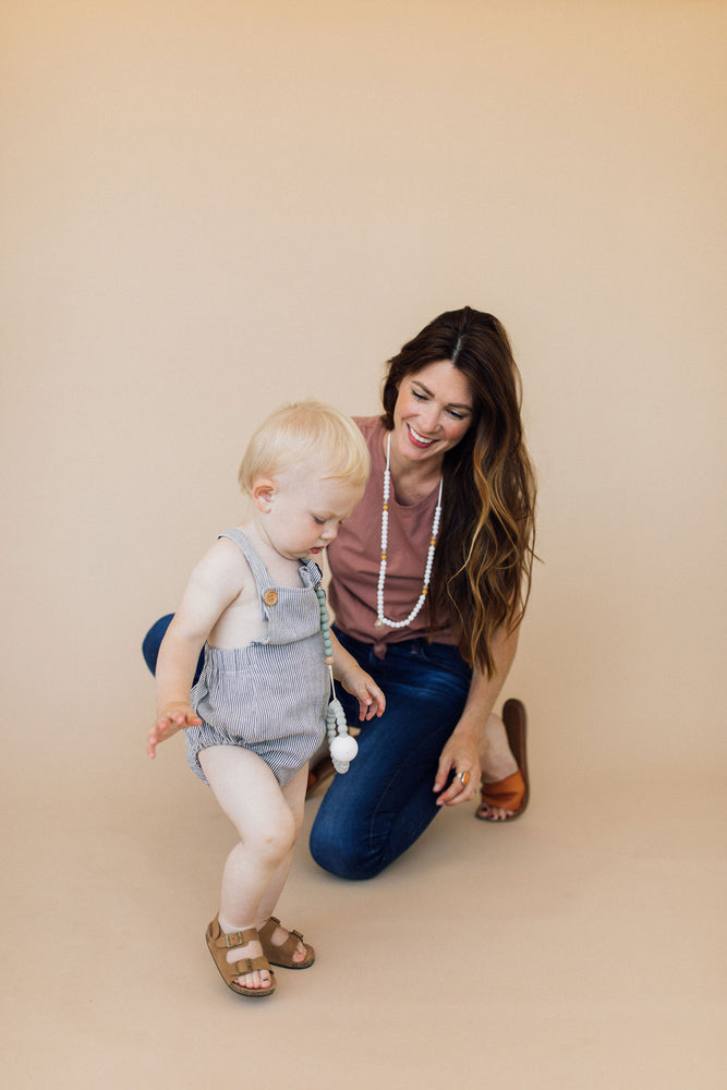 The Sheppard- Moonstone Teething Necklace
